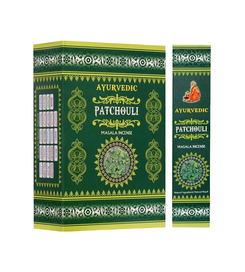 Ayurvedic Patchouli Incenso - 15g
